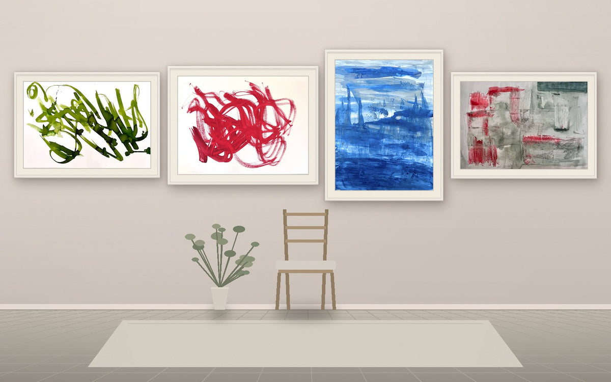 ABSTRAKT collection room display by FILIPPA ROSE