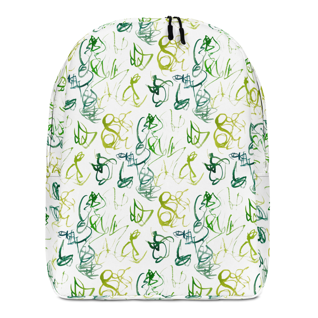 Minimalist Backpack - DECRYPTIONS Greens