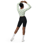 Long-Sleeve Crop Top - DECRYPTIONS Greens