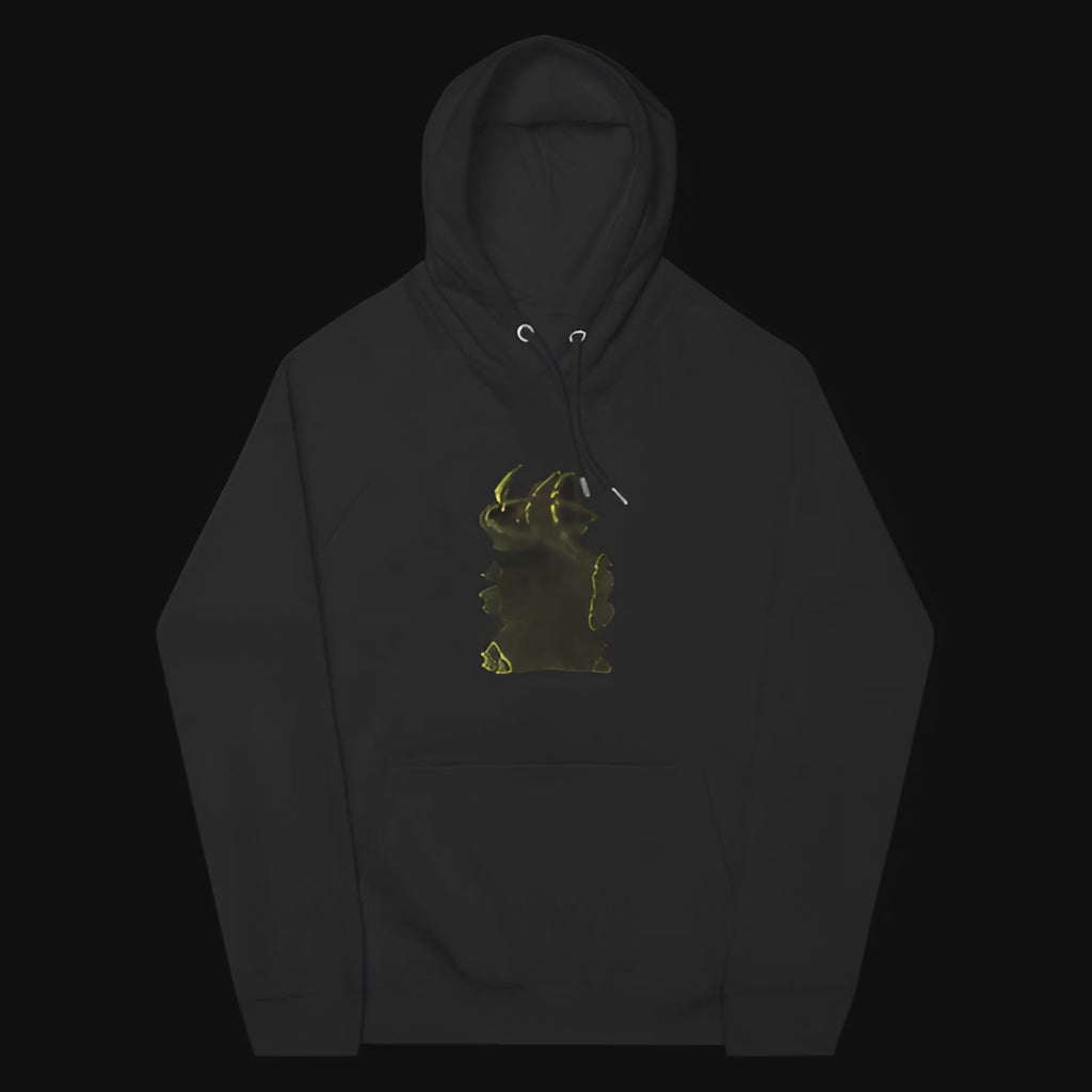 Unisex Eco Raglan Hoodie - DECRYPTIONS The Year Of The Dragon