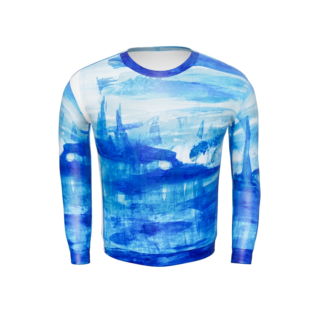 Unisex Sweatshirt - ABSTRAKT Blue Valley