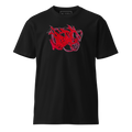 Unisex Premium T-shirt - ABSTRAKT Flames (Black)